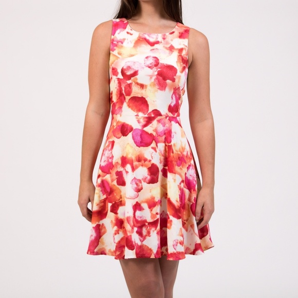 NWOT BLACK SWAN Watercolor Dress - Picture 2 of 3